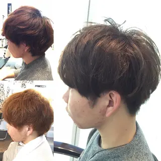 ショート カラー メンズ Re:ta KANZOのヘアスタイル