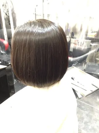 ミディアム カラー Annon プライベートサロンのヘアスタイル