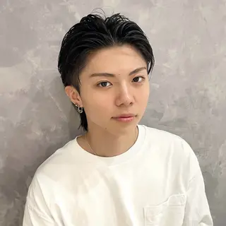 パーマ メンズ 博多No.1 メンズパーマ美容師のヘアスタイル