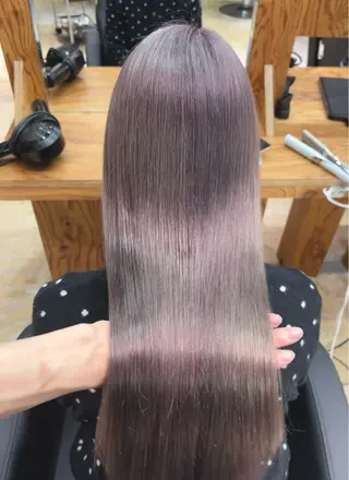 ロング カラー 🫧艶髪/透明感🫧 EIGHT/丸山のヘアスタイル