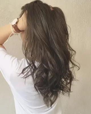 セミロング カラー beauty: beast 大町店のヘアスタイル