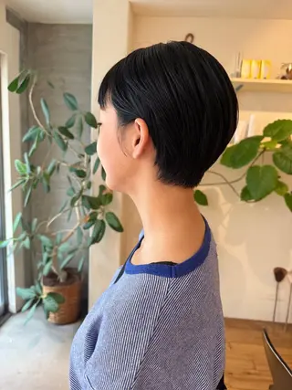 ショート mito.ボブ/ ショート　みなよのヘアスタイル