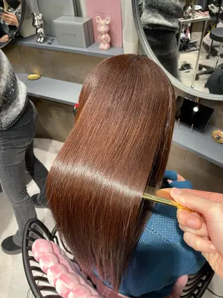 ロング 半個室サロンyoures hair 髪質改善トリートメント東新宿店所属・榊原竜弥 髪質改善/美髪作りのヘアスタイル