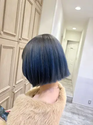 ミディアム ✨髪質改善縮毛矯正 酸性ストレートのヘアスタイル