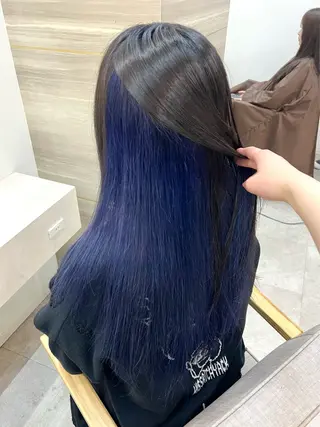 ロング カラー himari/カラー モデル募集🤎/熊谷のヘアスタイル