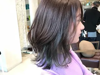 ミディアム カラー メンズ指名多数!! SiLO 田島のヘアスタイル