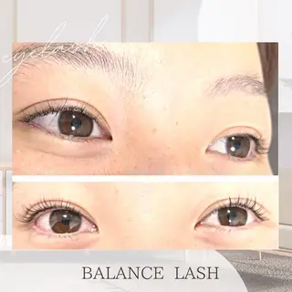 マツエク・マツパ BALANCE LASHのマツエク・マツパデザイン