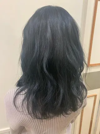 セミロング ボブ/美髪矯正 /佐藤　奈巳のヘアスタイル