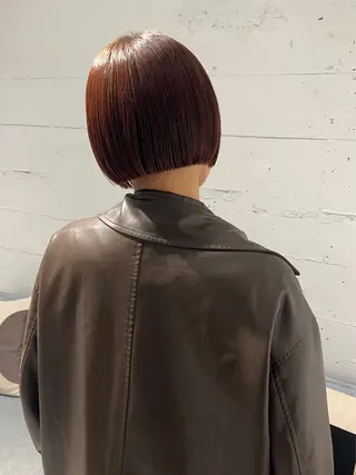 ショート 峯田 優花のヘアスタイル