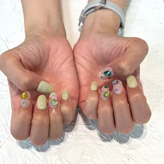 ネイル 四之宮 百花のネイルデザイン