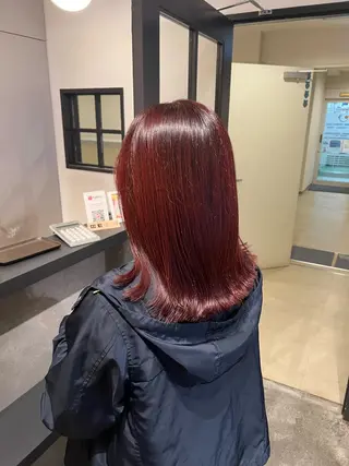 ミディアム 朝海 明華のヘアスタイル