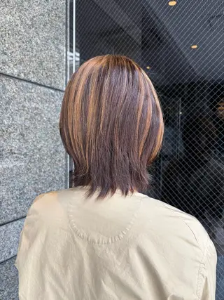 ミディアム O.designs所属・龍 小都乃のヘアスタイル