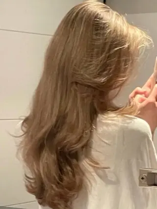 ロング 古沢 新のヘアスタイル