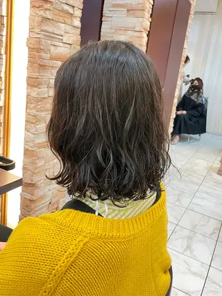 ミディアム 新籾 尚哉のヘアスタイル