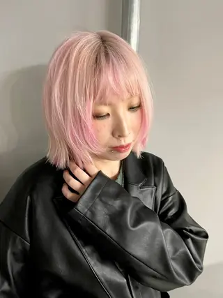 ミディアム カラー LAME 【レイム】のヘアスタイル