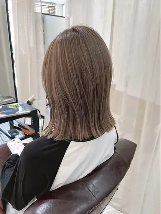 ミディアム 特化✨透明感カラー 白髪染め✨住田緋菜のヘアスタイル