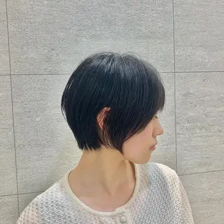 ショート Number六本松所属・山崎 友雅のヘアスタイル