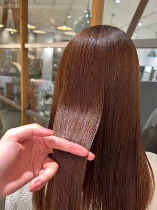 カラー 艶カラー縮毛矯正/ SENA🥣🎀のヘアスタイル