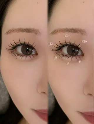 マツエク・マツパ Haruka アイラッシュのマツエク・マツパデザイン