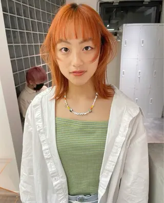 カラー 渋谷/ハイトーン/ 💫airi🪽のヘアスタイル