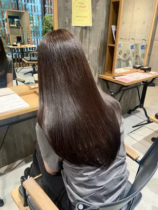 ロング パーマ lolonois池田 /レイヤー/郷田遥のヘアスタイル