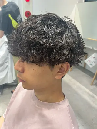 ショート パーマ メンズスタイル特化 /fifthりっくんのヘアスタイル