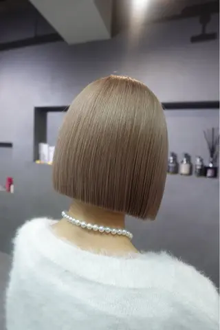 ミディアム 似合わせカットカラー ⭐️代表⭐️のヘアスタイル