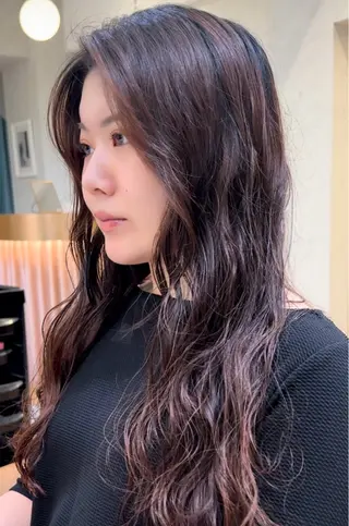 ロング パーマ ✨ボブカット✨ 髪質改善/岡田悠斗のヘアスタイル