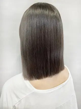 ミディアム ブリーチ／ 髪質改善／ＲＹＯのヘアスタイル