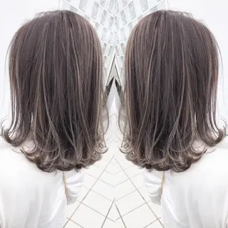 ミディアム カラー 具志 正太のヘアスタイル