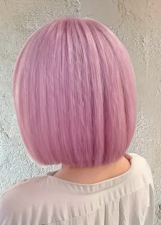 ショート カラー 縮毛矯正専門店店長 佐々木動画モデル募集のヘアスタイル