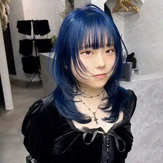 カラー エクステ・レイヤ ーカット/yuunaのヘアスタイル