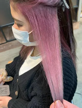 ロング カラー La fith hair lov.駅家店【ラフィス ヘアー ロブ】所属・Lafithhair lov. 福山駅家店のヘアスタイル