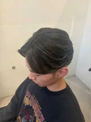 パーマ メンズ 曲がる縮毛矯正/ メンズパーマ森隆之介のヘアスタイル