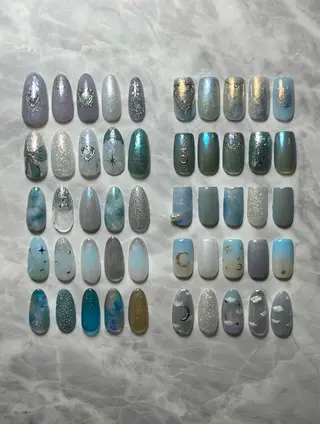 ネイル 7nail所属・なんば7nail YUZUHAのネイルデザイン