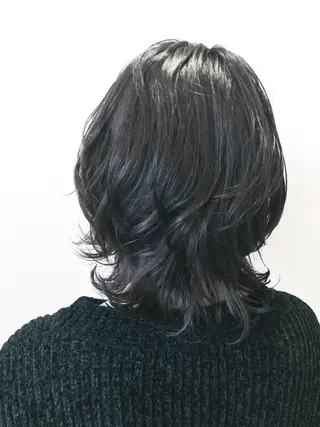 ミディアム カラー ニシダヒカリ🌙 髪質改善×似合わせのヘアスタイル