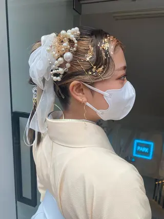 ヘアアレンジ 【似合わせ提案】鈴木 舞のネイルデザイン