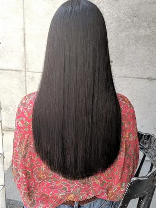 ロング パーマ 南堀江 möwen ( メーヴェ )所属・mowen RUIのヘアスタイル