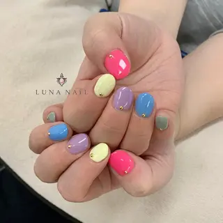 ネイル アトリエ　ミモザ所属・いまむら あかりのネイルデザイン