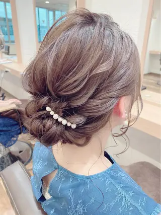 ヘアアレンジ GRANLUSSO 〜グランルッソ駅前店所属・木口 嘉美のヘアスタイル