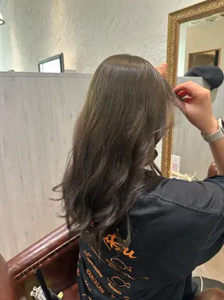 セミロング カラー hair salon  CAMON.所属・仙台/camon/ airiのヘアスタイル