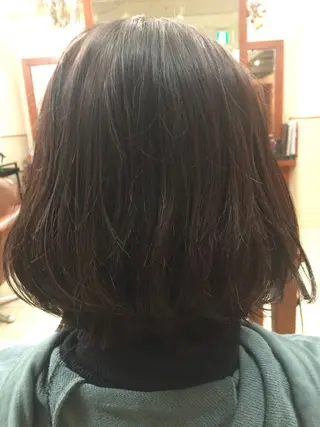 ショート カラー パーマ ヘアアレンジ メンズパーマの巨匠 鈴木純のヘアスタイル