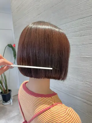ショート カラー ヘアアレンジ .⋆⟡💖 Marin💖⟡⋆.のヘアスタイル