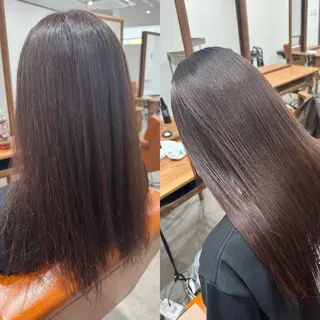 ロング 髪質改善縮毛✨ 泉谷彪芽のヘアスタイル