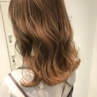セミロング 💎【髪質改善カラー 艶髪×縮毛矯正】💎のヘアスタイル