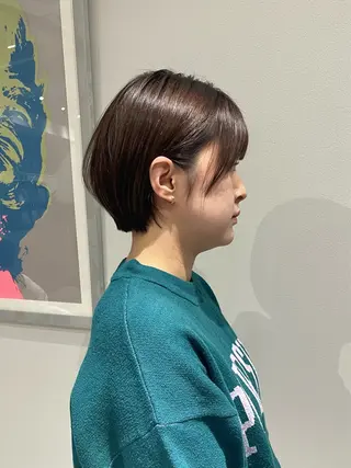 ショート 💝ブリーチ ショート/れい💝のヘアスタイル