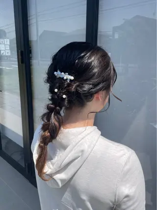 ヘアアレンジ 荒木美紅 /熊谷美容室のヘアスタイル