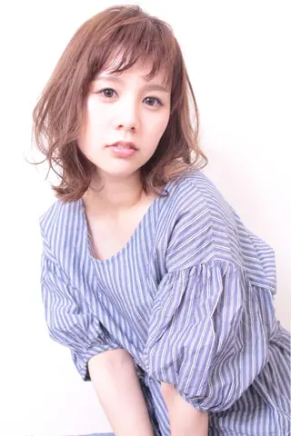 ミディアム tuki yokohama所属・店長 小池アキトのヘアスタイル