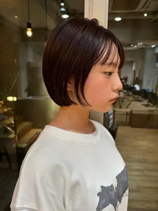 ショート ボブ/ショート 吉田竣のヘアスタイル