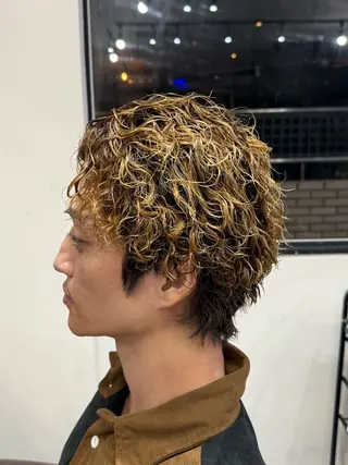 パーマ メンズ joker所属・京都/伏見/メンズ/ 石田昂のヘアスタイル